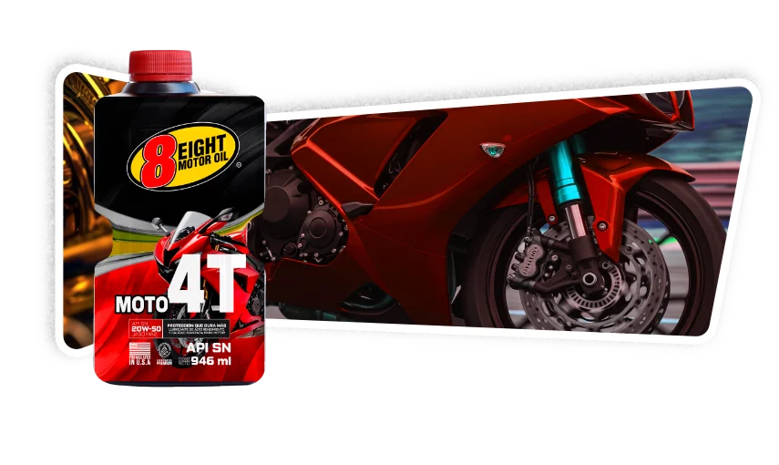 Aceite Moto 4T API SN 20W-50 JASO MA2